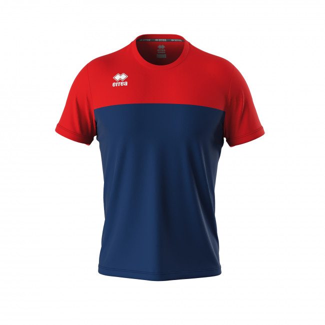 Волейбольна футболка чоловіча Errea BRANDON Темно-синій/Червоний