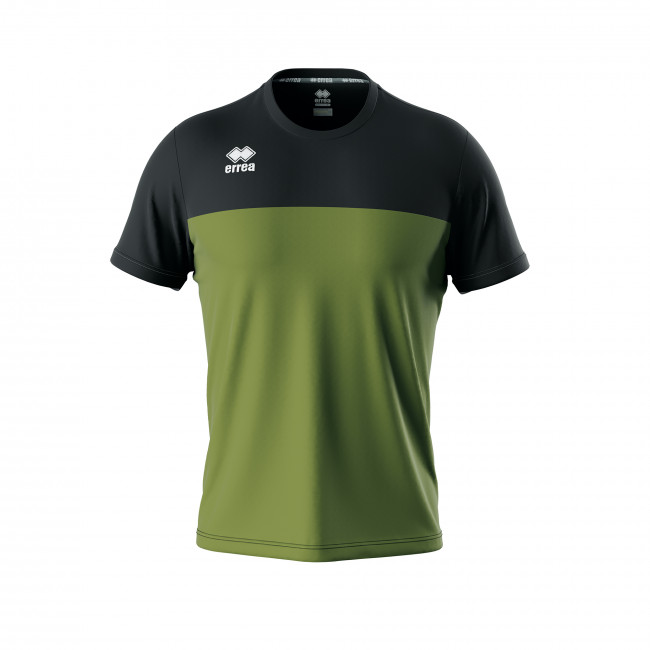 Волейбольна футболка чоловіча Errea BRANDON Темно-зелений/Чорний