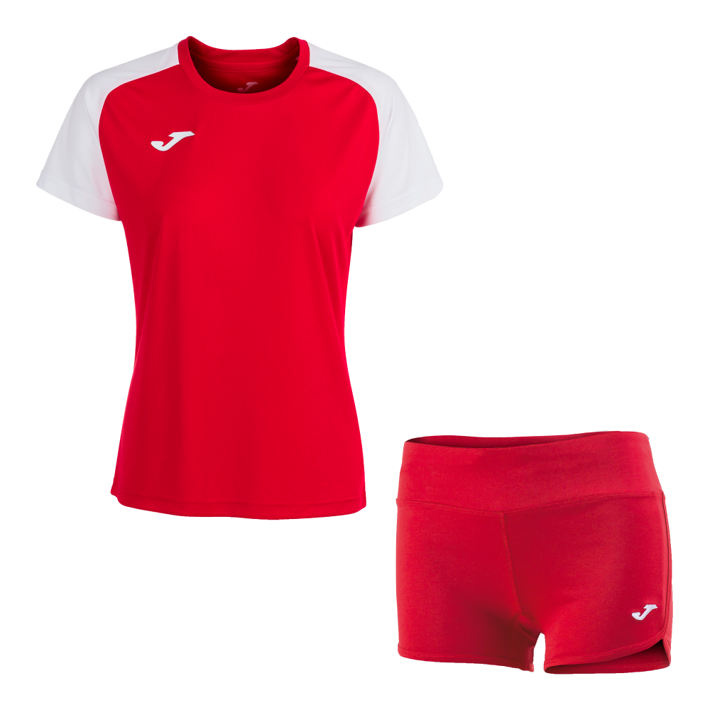 Волейбольная форма женская Joma ACADEMY IV/STELLA II Красный/Белый