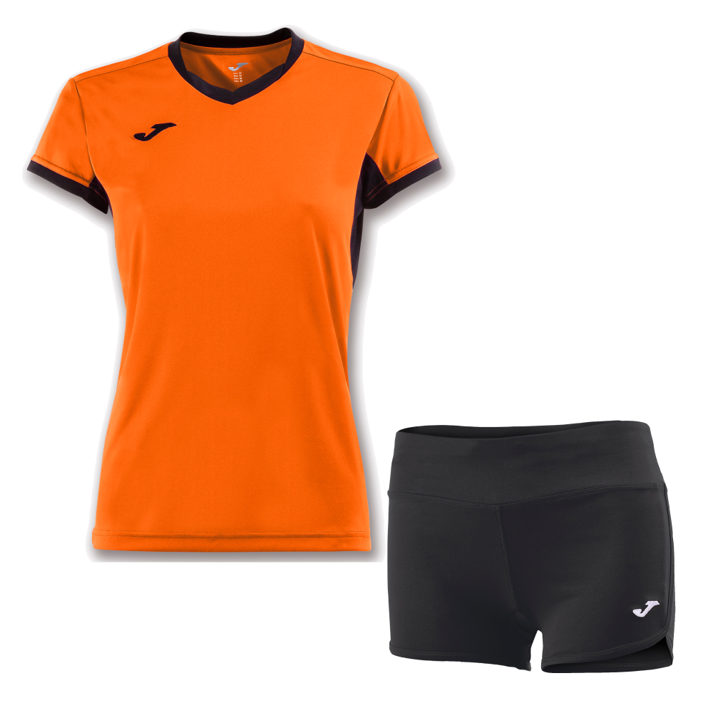Волейбольная форма женская Joma CHAMPION IV/STELLA II Оранжевый/Черный