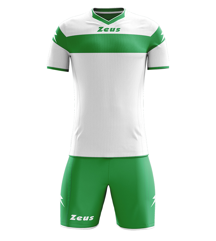 Волейбольная форма мужская Zeus APOLLO KIT Белый/Зеленый