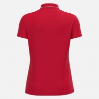 Поло жіноче Macron MELODY Червоний/Білий