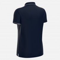 Поло жіноче Macron MELODY Темно-синій/Білий