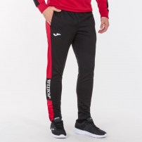 Спортивні штани чоловічі Joma CHAMPIONSHIP IV Чорний/Червоний
