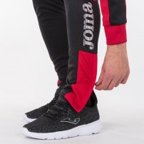Спортивні штани чоловічі Joma CHAMPIONSHIP IV Чорний/Червоний