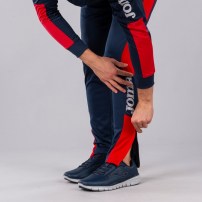 Спортивні штани чоловічі Joma CHAMPIONSHIP IV Темно-синій/Червоний