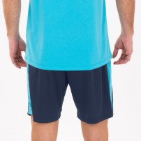 Волейбольні шорти чоловічі Joma MAXI Темно-синій/Бірюзовий
