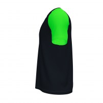 Волейбольна футболка чоловіча Joma ACADEMY IV Чорний/Світло-зелений