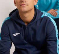 Спортивна куртка чоловіча Joma OLIMPIADA Темно-синій/Бірюзовий