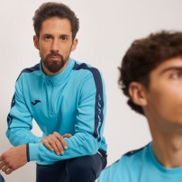Спортивна куртка чоловіча Joma OLIMPIADA Бірюзовий/Темно-синій
