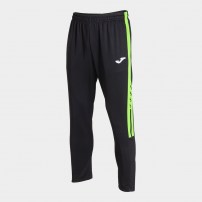 Спортивні штани чоловічі Joma OLIMPIADA Чорний/Світло-зелений