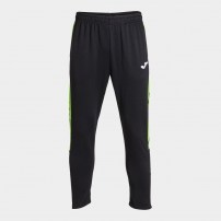 Спортивні штани чоловічі Joma OLIMPIADA Чорний/Світло-зелений