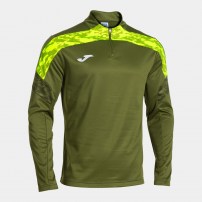 Спортивна куртка чоловіча Joma CHAMPIONSHIP VIII Хакі/Світло-жовтий