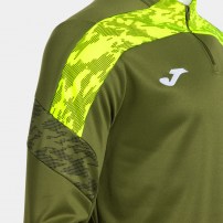 Спортивна куртка чоловіча Joma CHAMPIONSHIP VIII Хакі/Світло-жовтий