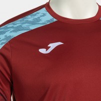 Волейбольна футболка чоловіча Joma CHAMPIONSHIP VIII Бордовий/Блакитний