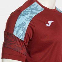 Волейбольна футболка чоловіча Joma CHAMPIONSHIP VIII Бордовий/Блакитний