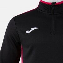 Спортивна куртка чоловіча Joma WINNER IV Чорний/Малиновий