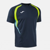 Волейбольна футболка чоловіча Joma CHAMPIONSHIP 20 Темно-синій/Світло-жовтий/Бірюзовий