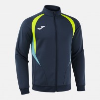 Спортивна куртка чоловіча Joma CHAMPIONSHIP 20 Темно-синій/Світло-жовтий/Бірюзовий