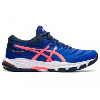 Волейбольные кроссовки женские Asics GEL-BEYOND 6 Lapis Lazuli Blue/Blazing Coral