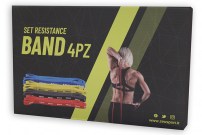 Тренувальна резина Zeus SET RESISTANCE BAND 4 PZ