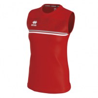 Волейбольна футболка жіноча Errea DIVINA Червоний/Сірий/Білий