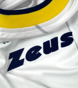 Волейбольна форма чоловіча Zeus BOLT Білий/Жовтий/Темно-синій
