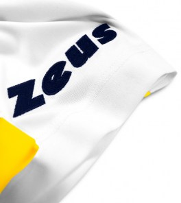 Волейбольна форма чоловіча Zeus BOLT Білий/Жовтий/Темно-синій