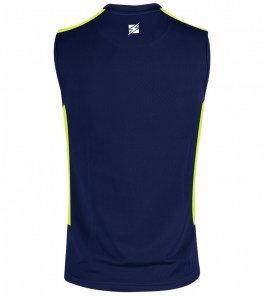 Волейбольна майка чоловіча Zeus START Темно-синій/Світло-жовтий