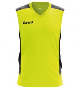 Волейбольна майка чоловіча Zeus START Світло-жовтий/Чорний