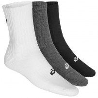 Шкарпетки Asics 3PPK CREW Чорний/Сірий/Білий