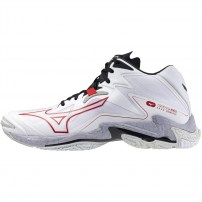 Волейбольні кросівки Mizuno WAVE LIGHTNING Z8 MID White/Salsa/Vulcan