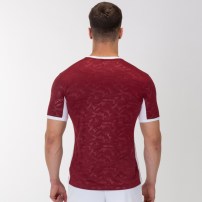 Волейбольная футболка мужская Joma TOLETUM II Бордовый/Белый