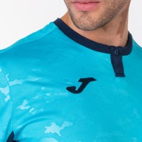 Волейбольная футболка мужская Joma TOLETUM II Бирюзовый/Темно-синий