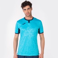 Волейбольная футболка мужская Joma TOLETUM II Бирюзовый/Темно-синий