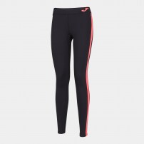 Спортивные штаны (леггинсы) женские Joma ASCONA Черный/Светло-коралловый