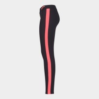 Спортивні штани (легінси) жіночі Joma ASCONA Чорний/Світло-кораловий