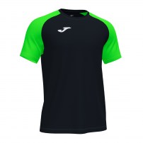 Волейбольна футболка чоловіча Joma ACADEMY IV Чорний/Світло-зелений