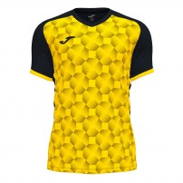 Волейбольная футболка мужская Joma SUPERNOVA III Черный/Желтый