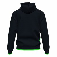 Спортивная куртка мужская Joma SUPERNOVA III Черный/Светло-зеленый