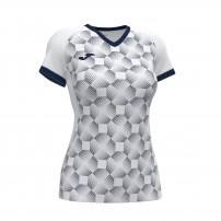 Волейбольна футболка жіноча Joma SUPERNOVA III Білий/Темно-синій