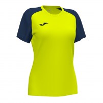 Волейбольна футболка жіноча Joma ACADEMY IV Світло-жовтий/Темно-синій