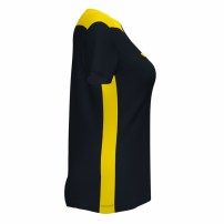 Волейбольная футболка женская Joma CHAMPION VI Черный/Желтый