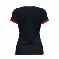 Волейбольная футболка женская Joma SUPERNOVA III Черный/Красный