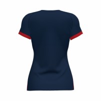 Волейбольная футболка женская Joma SUPERNOVA III Темно-синий/Красный