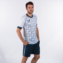 Волейбольная футболка мужская Joma SUPERNOVA III Белый/Темно-синий