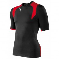 Волейбольная футболка мужская Macron COPPER Черный/Красный