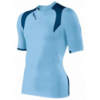 Волейбольная футболка мужская Macron COPPER Голубой/Темно-синий