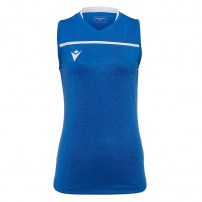 Волейбольна футболка жіноча Macron THALLIUM Синій/Білий