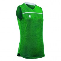 Волейбольная футболка женская Macron THALLIUM Зеленый/Белый